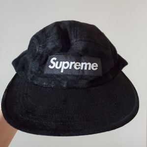 Supreme suade camp hat